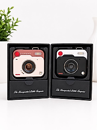 Insta Logo Görünümlü Mini Fotoğraf Makinesi