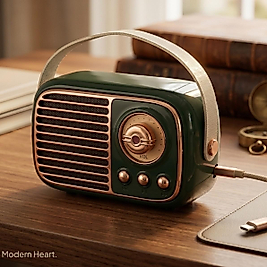 GTS-1959 Retro Radyo ve Bluetooth Hoparlör